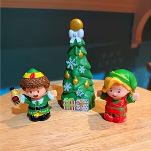 Fisher-Price Little People Collector Elf Movie Figure Set